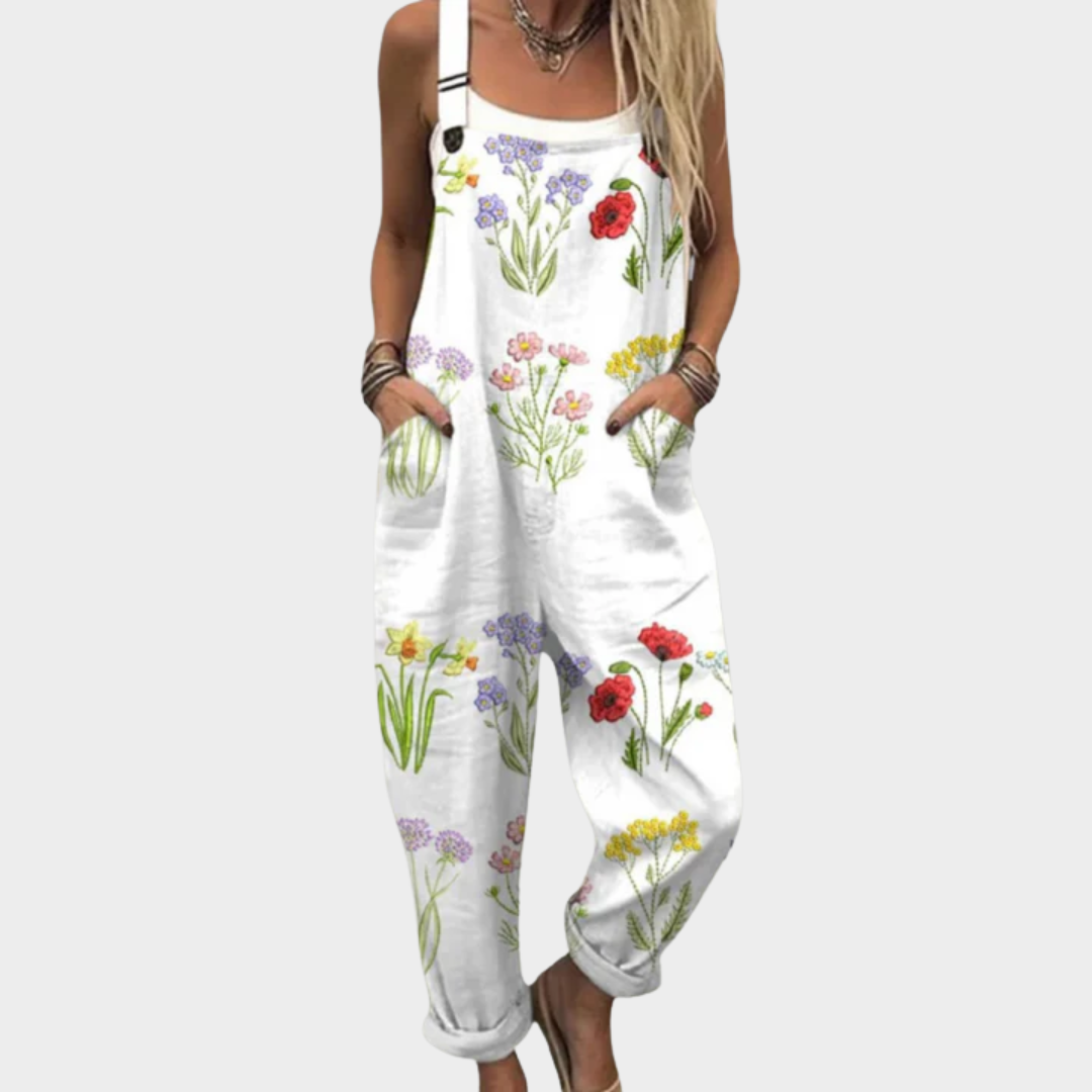 Printed Dungarees | Comfortable fit