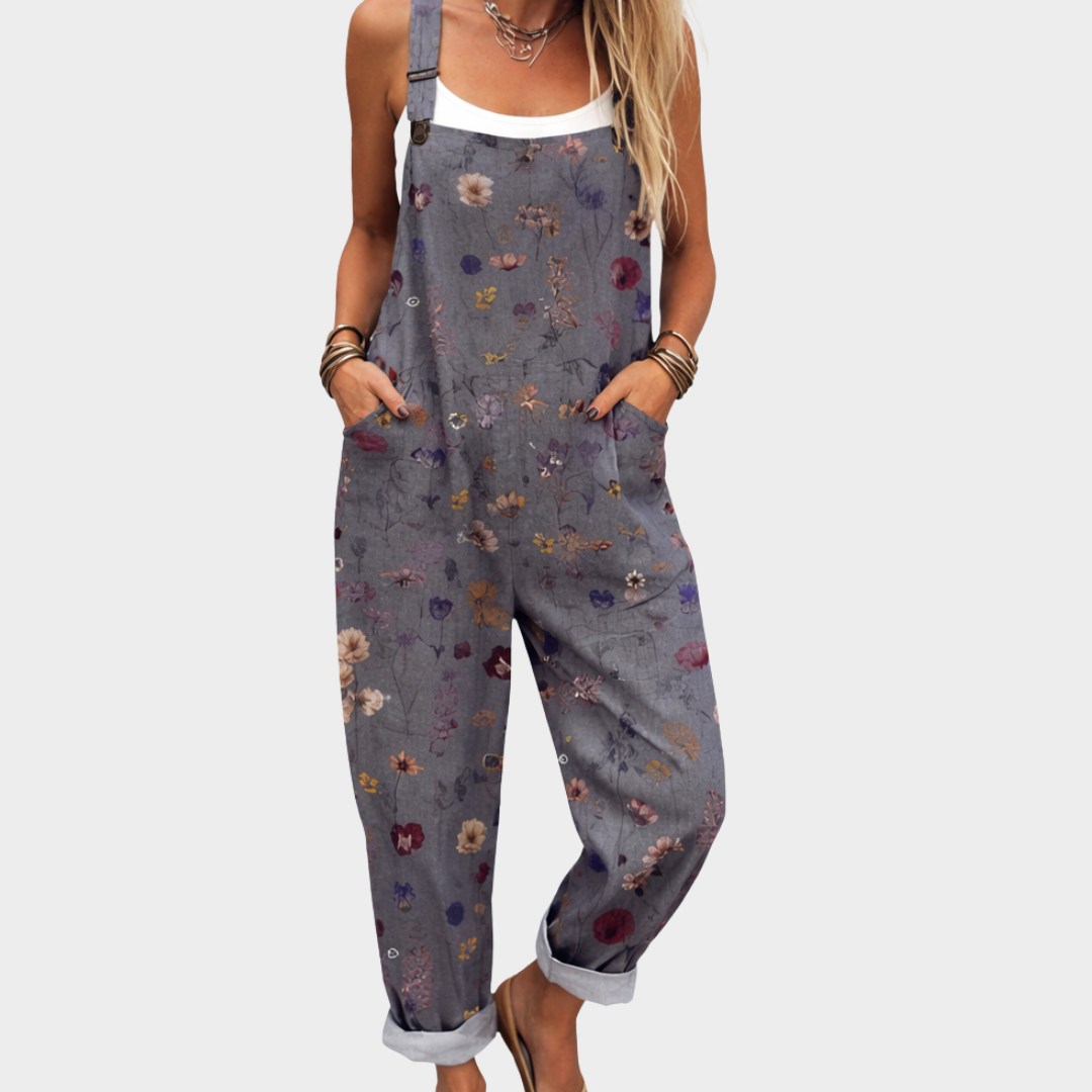 Printed Dungarees | Comfortable Fit