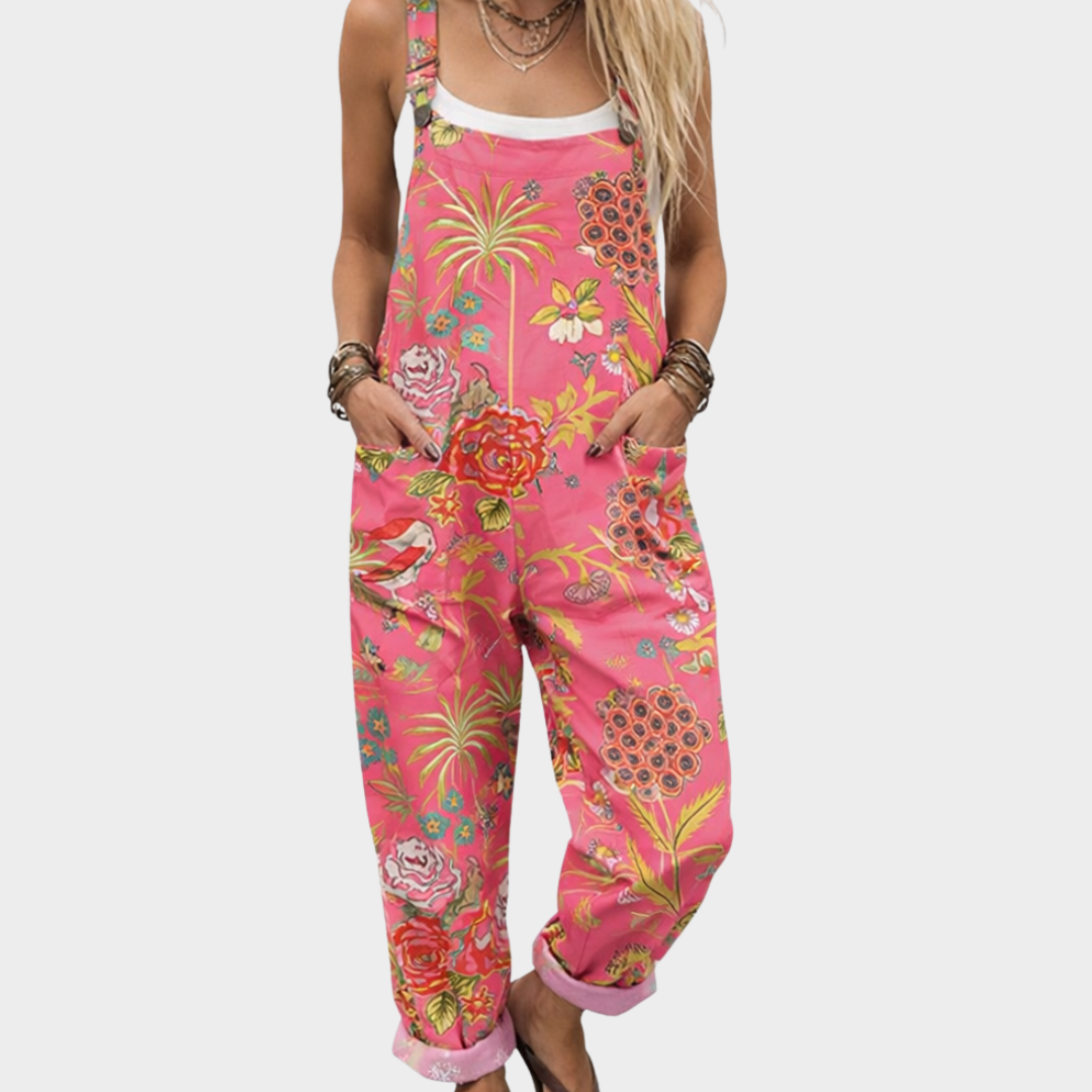 Printed Dungarees | Comfortable