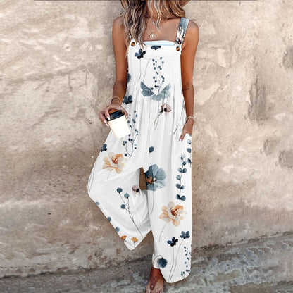 Laura | Elegant Relaxed-Fit Dungarees