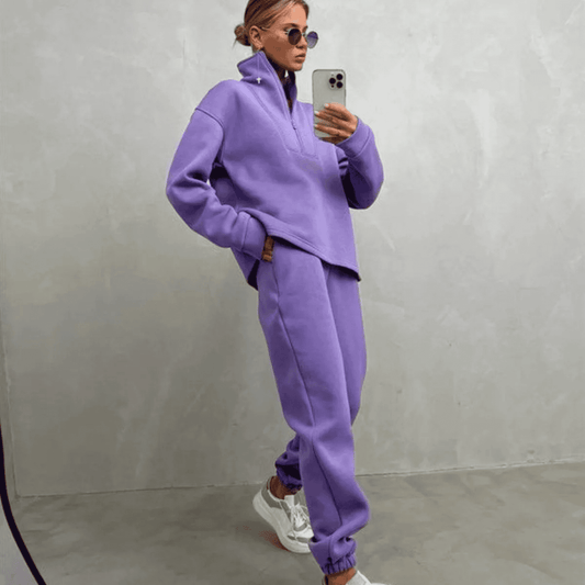 Isabella - Cozy High-Neck Tracksuit Set
