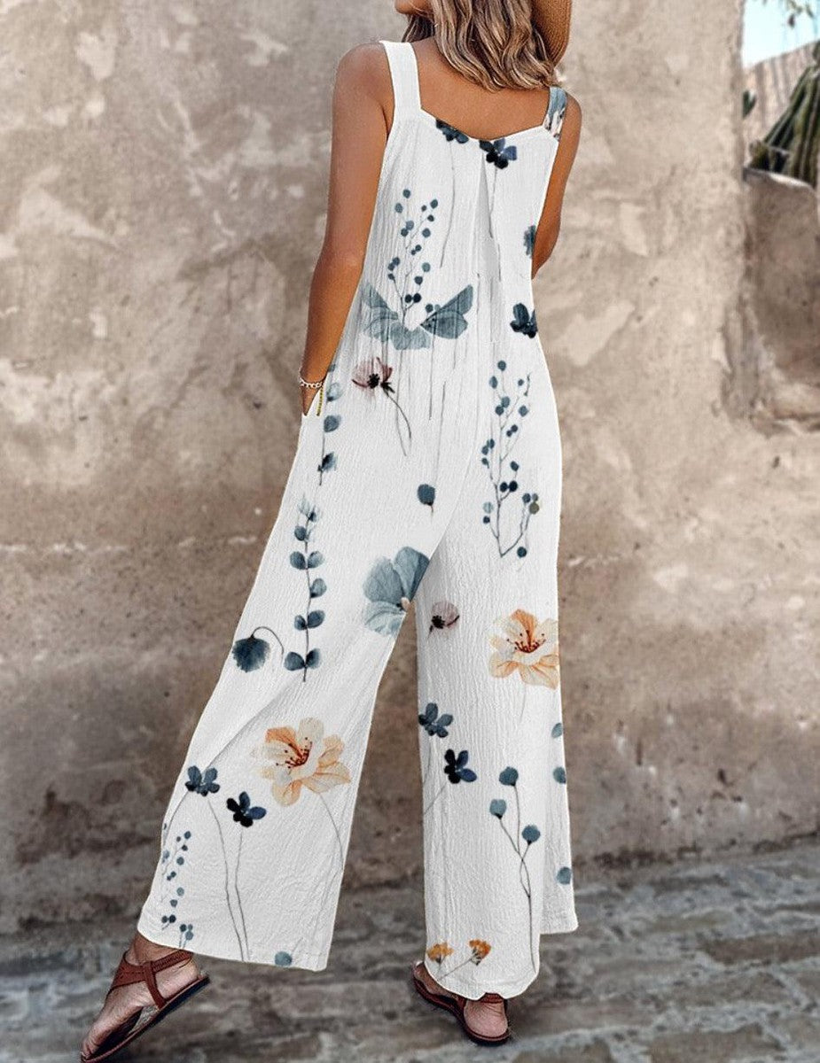 Laura | Elegant Relaxed-Fit Dungarees