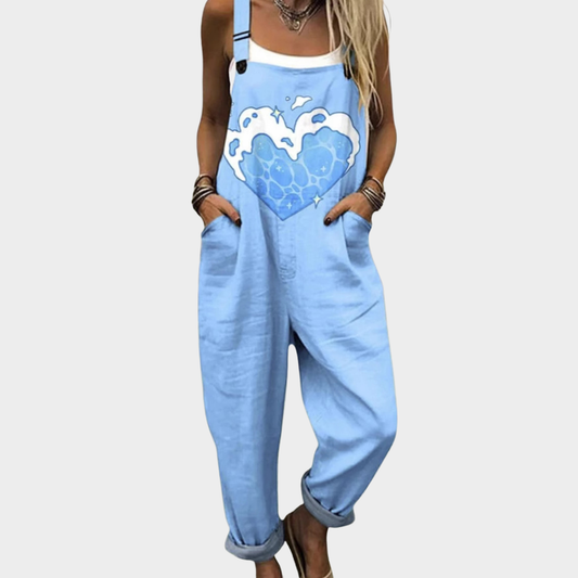 Printed Dungarees | Comfortable