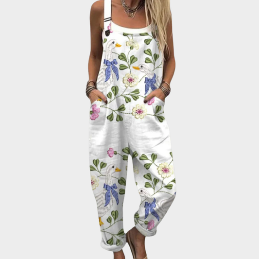 Printed Dungarees | Comfortable Fit