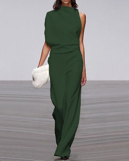 Marian - Elegant Women's Sleeveless Jumpsuit