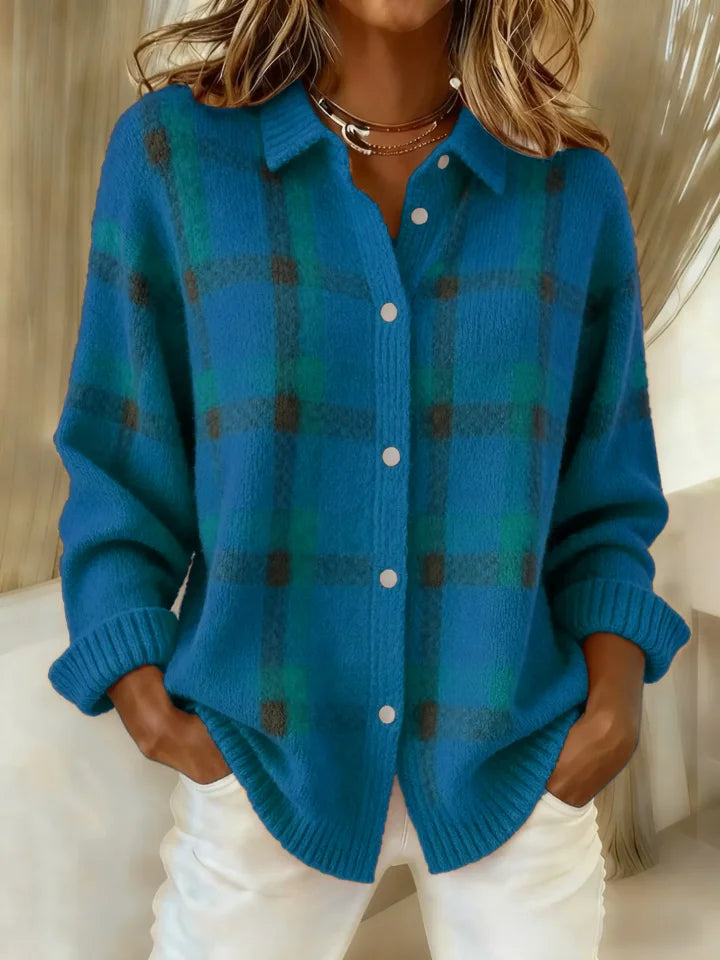 Ember™ Cloud-Soft Plaid Button-Up