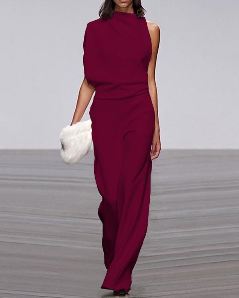 Marian - Elegant Women's Sleeveless Jumpsuit