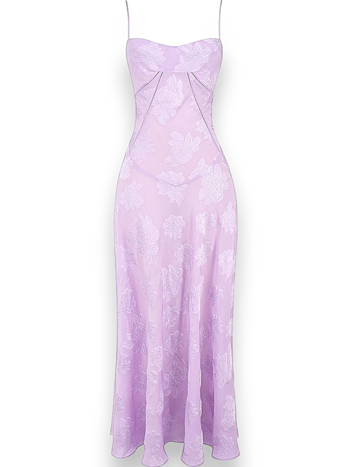 Amara Blossom Green Floral Vintage Gown
