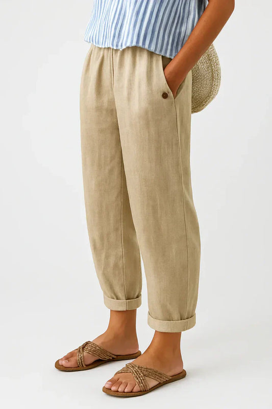 Romina™ Timeless Linen Trousers