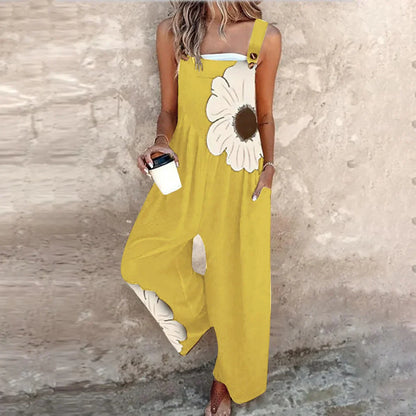 Laura | Elegant Relaxed-Fit Dungarees
