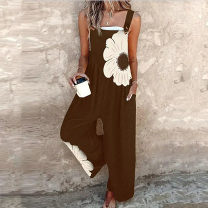 Laura | Elegant Relaxed-Fit Dungarees