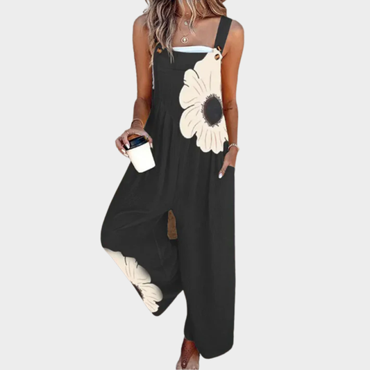 Laura | Elegant Relaxed-Fit Dungarees