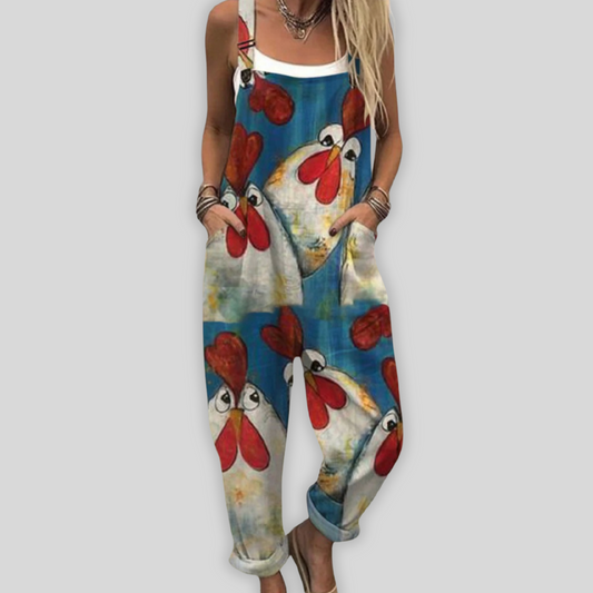 Liv | Elegant Relaxed-Fit Dungarees