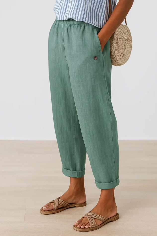Romina™ Timeless Linen Trousers