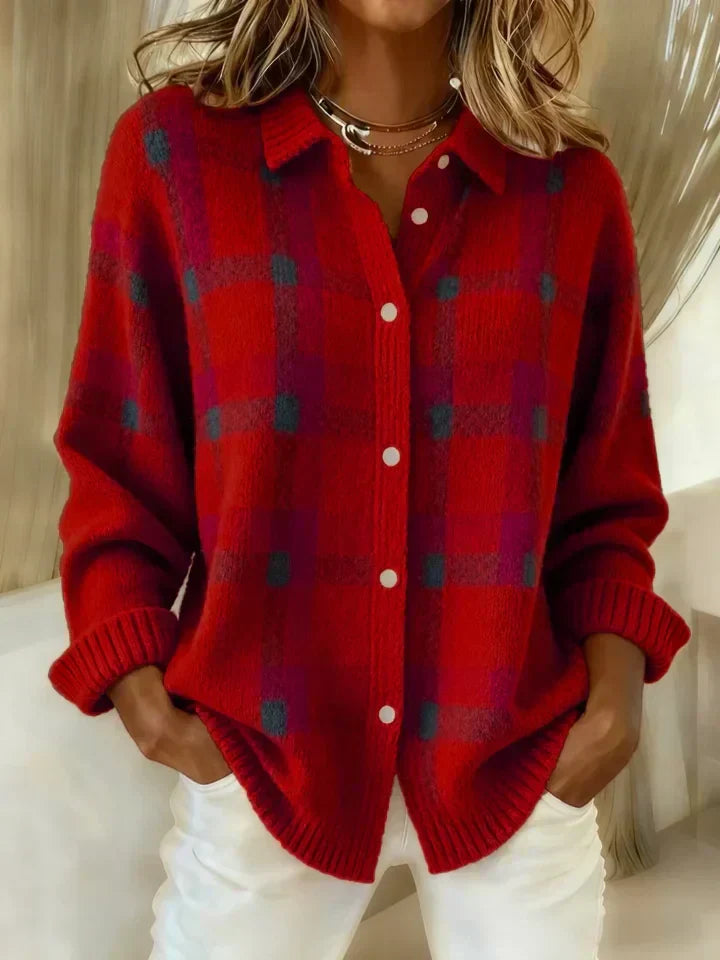 Ember™ Cloud-Soft Plaid Button-Up