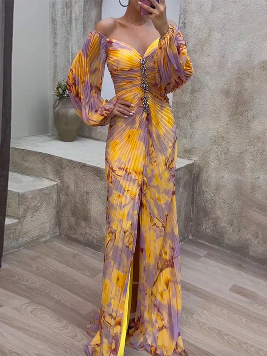 Selina | Elegant V-Neck Dress