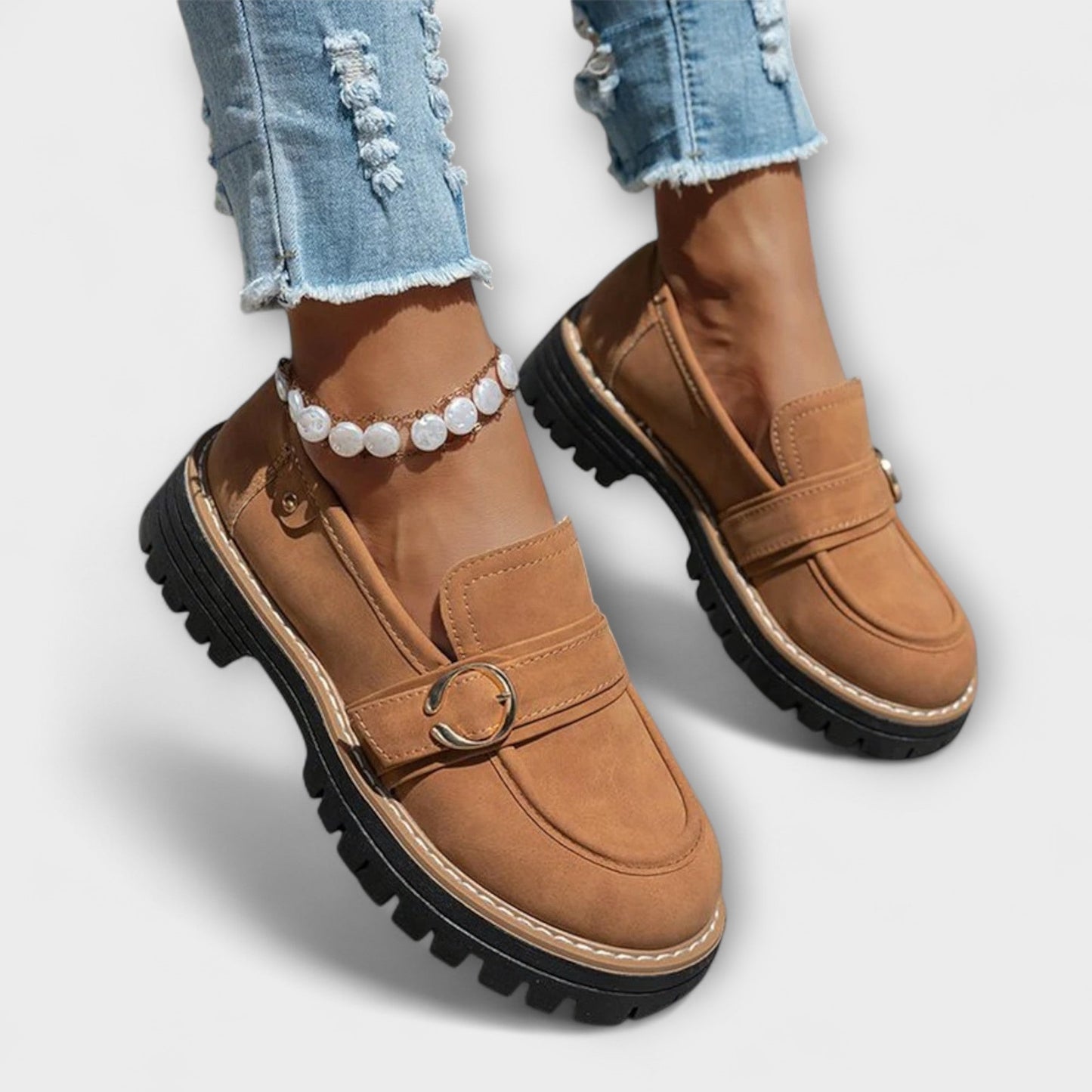 Lora – Casual Round Toe Loafers