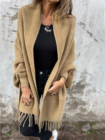 Nora™ | Elegant Fringe Cardigan