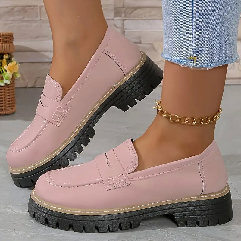 Elara | All-Day Comfort Chunky Loafers